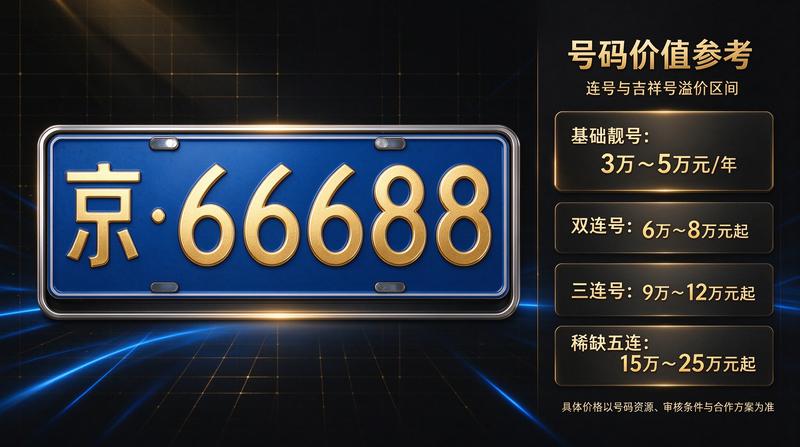 闲置车牌价值分析